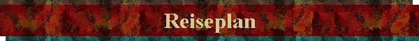 Reiseplan