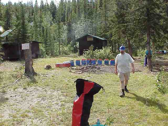 Camp am Big-Salmon-Lake