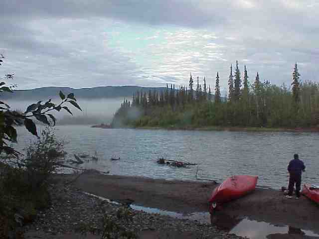 Morgen am Big Salmon River