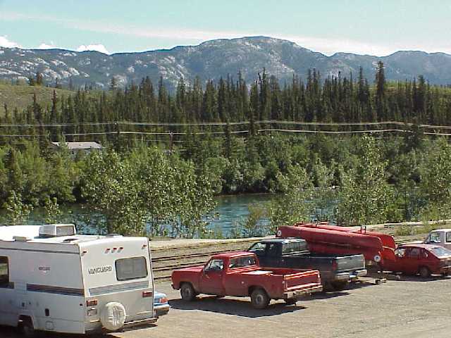 Blick auf den Yukon-River