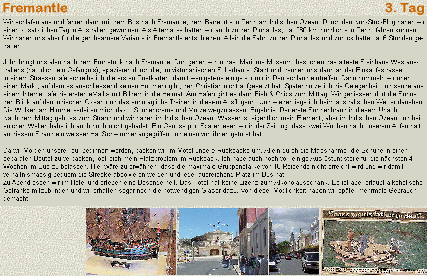 Bericht 3.Tag