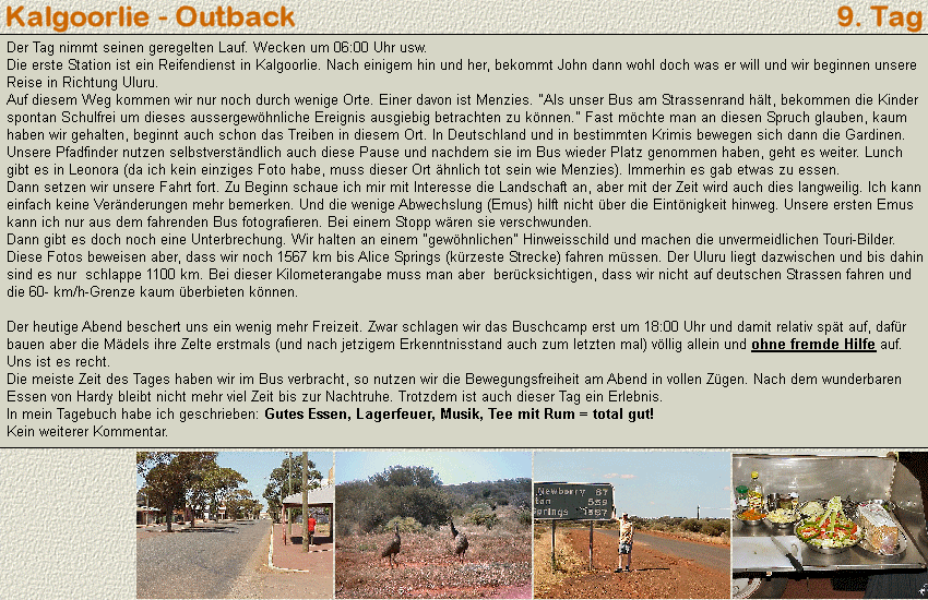 Bericht 9.Tag