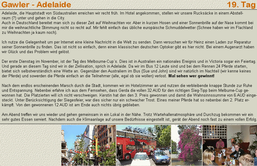 Bericht 19.Tag