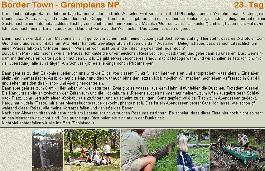 Bericht 23.Tag