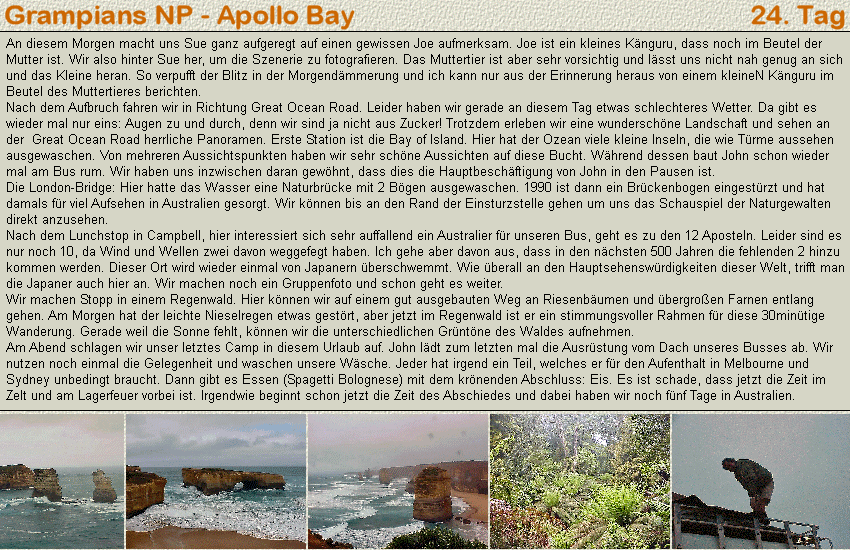 Bericht 24.Tag