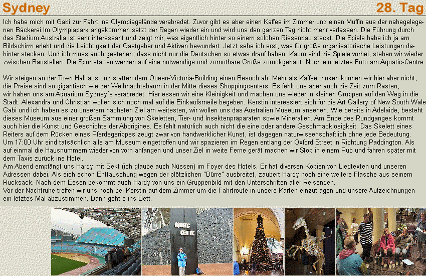 Bericht 28.Tag
