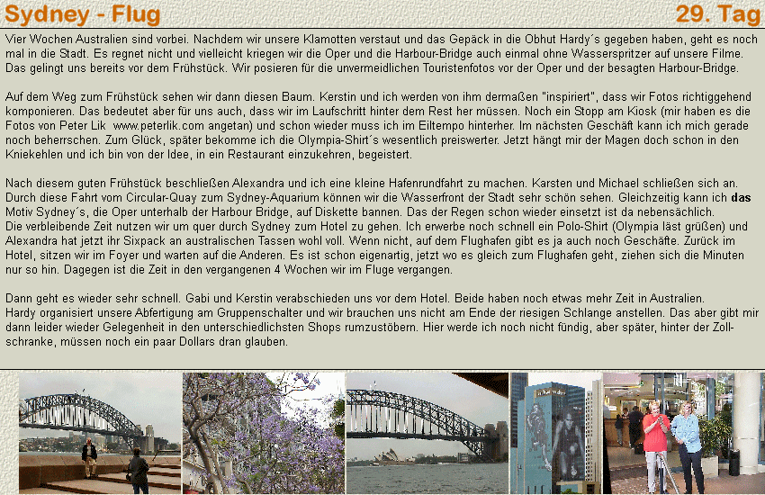 Bericht 29.Tag