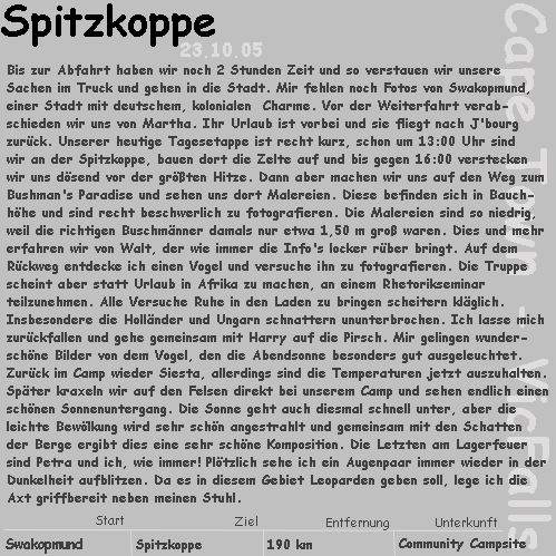 Spitzkoppe