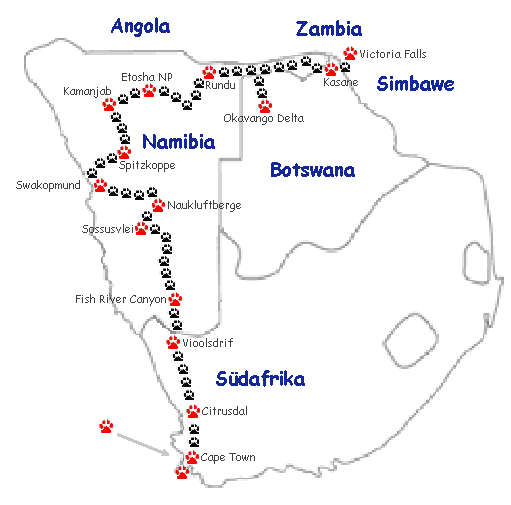 Reiseroute